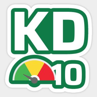 Keyword Difficulty 10 Sticker